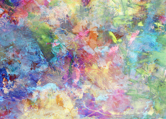 Abstract colorful painting palette. Abstraction background. Art wallpaper 