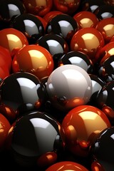 Obraz premium 3D Balloon Background, Phone Background, Banner