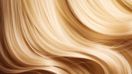 Blond hair close-up as a background. - obrazy, fototapety, plakaty