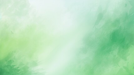 Fototapeta na wymiar Abstract blurred light watercolor fresh green eco background.