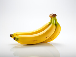 High-Resolution Fresh Banana in Studio