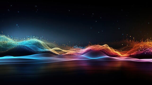 The Digital Abstract Impressions of IT Progress