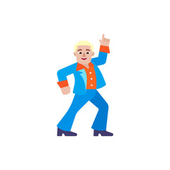 Man Dancing: Medium-Light Skin Tone