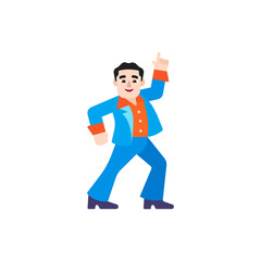 Man Dancing: Light Skin Tone