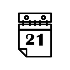 calendar icon symbol vector design illustration