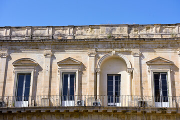 Celestine palace (province palace) lecce italy