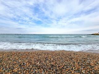 beach in summer