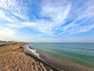 beach and sea