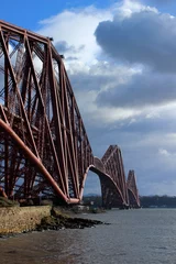 Foto op Canvas Forth Bridge, seen from North Queensferry, Fife. © Calum Smith