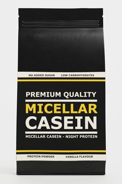 Realistic 3D Render of Micellar Casein