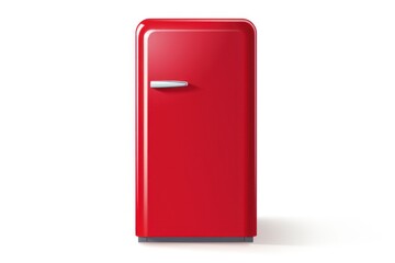 Refrigerator icon on white background