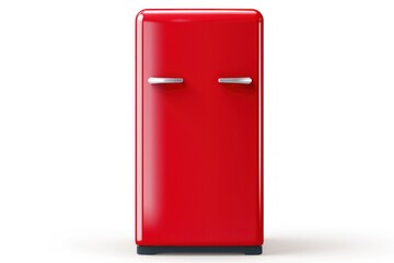 Refrigerator icon on white background