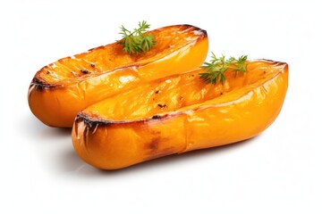 Roasted Butternut Squash icon on white background