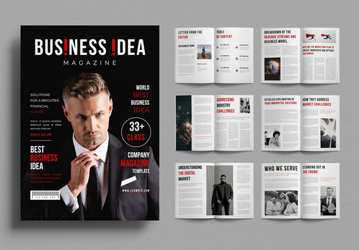 Business Magazine Layout