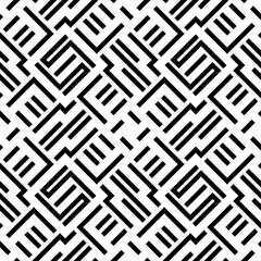 Seamless models. Modern stylish texture. Monochrome, simple. Vector.