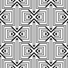 Seamless models. Modern stylish texture. Monochrome, simple. Vector.