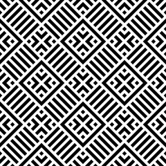 Seamless models. Modern stylish texture. Monochrome, simple. Vector.