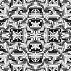 Seamless models. Modern stylish texture. Monochrome, simple. Vector.