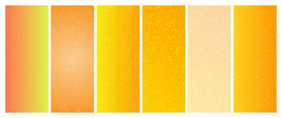 Abstract gradient geometric background with squares - obrazy, fototapety, plakaty