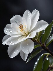 Obraz premium close up of white flower