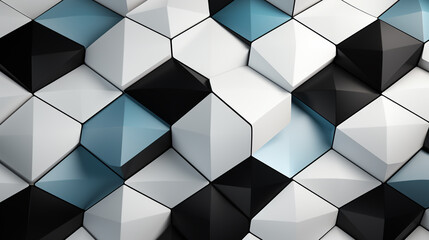 Modern abstract background with geometric shapes and halftone textures. Minimalistic geometric pattern.