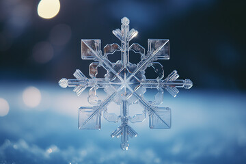 Crystal snowflake