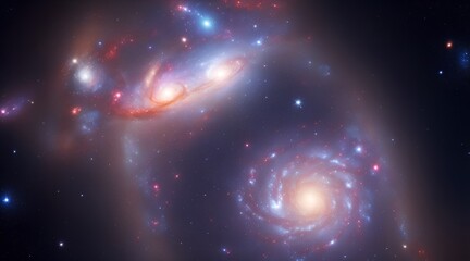 Obraz na płótnie Canvas Galaxy in space