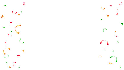 Confetti Merry Christmas party design. celebration festival, congratulation and anniversary