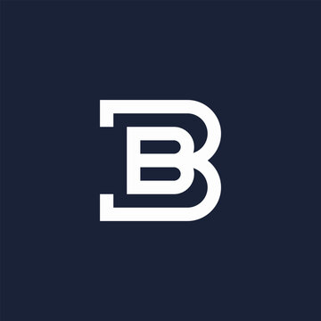 initials letters BB monogram logo