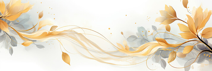 Fototapeta na wymiar Abstract Goldenrod background. VIP Invitation, wedding and celebration card.