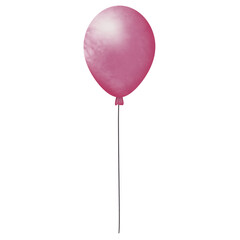 Balloons in various colors for decorating worksheets or presentation slides.