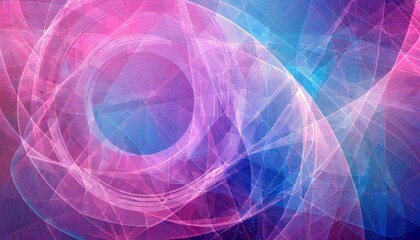 digital pink blue fantasy curve abstract graphic poster web page ppt backgroun