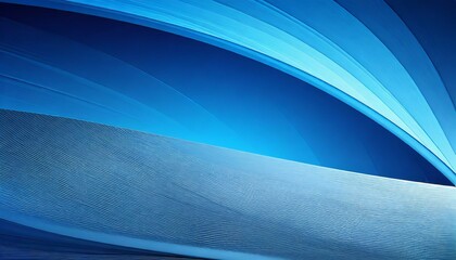 curved blue background