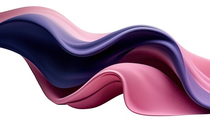 3d Mauve and Navy Blue swirling wavy background