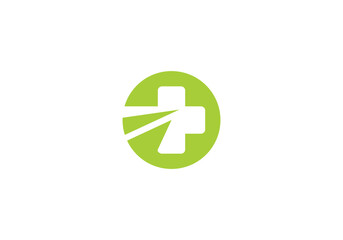 cross health logo road and medical design vector illustration	
