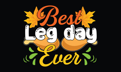 Thanks Giving T-shirt Design Vector Template