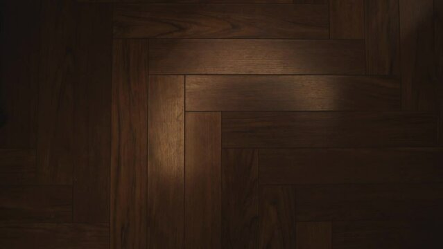 wooden parquet floor with a beautiful original texture, top view. A old wooden parquet floor. Closeup view of wood material. Natural Wood Texture Structure. parquet floor, solid wood floor.