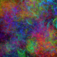 Fluid Art, Abstract Colorful Liquid Background