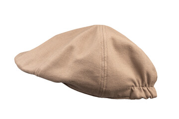 Ascot cap isolated on a white background.