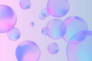 Modern realistic water bubbles, great design for any purposes. Brochure template layout. Communication concept. Brochure, leaflet, flyer, cover template.