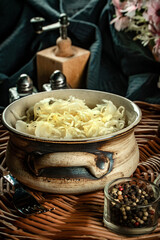 Sauerkraut.