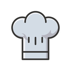 chef hat icon design vector template