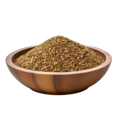 Zaatar isolated on transparent background