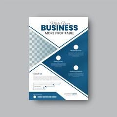 Corporate creative minimalist business card design template premium vector.