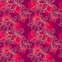 Foto op Aluminium beautiful and colorful seamless pattern illustration all over repeat design for digital and textile   © rayan