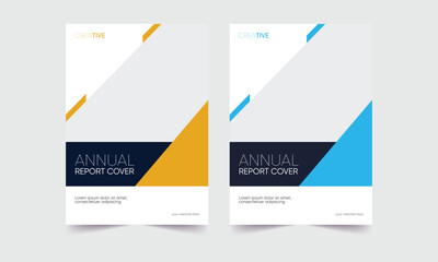 simple annual report cover design, annual report, magazine cover, portfolio, brochure cover