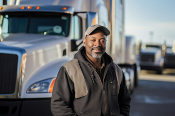 Cap truck person transportation outdoors truck driver men driver adult mature males occupation
