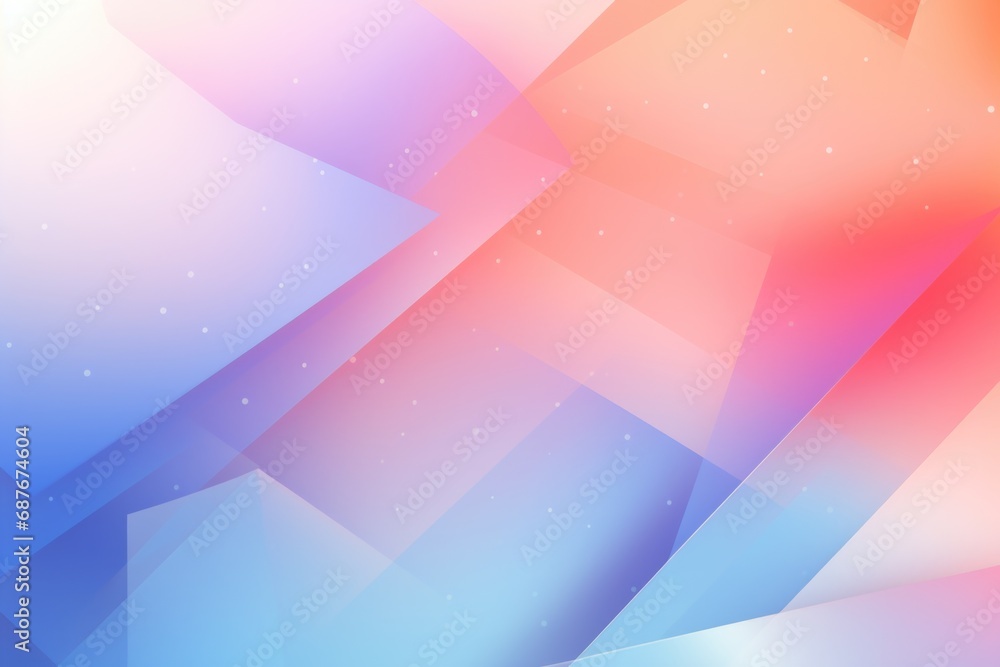 Poster a vibrant and visually appealing background featuring an array of colorful shapes. suitable for vari