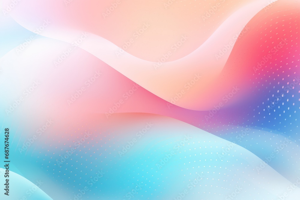 Poster a vibrant and dynamic abstract background featuring waves and dots. perfect for adding a pop of colo