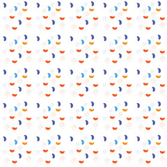 Seamless Geometric and Organic Shape Patterns